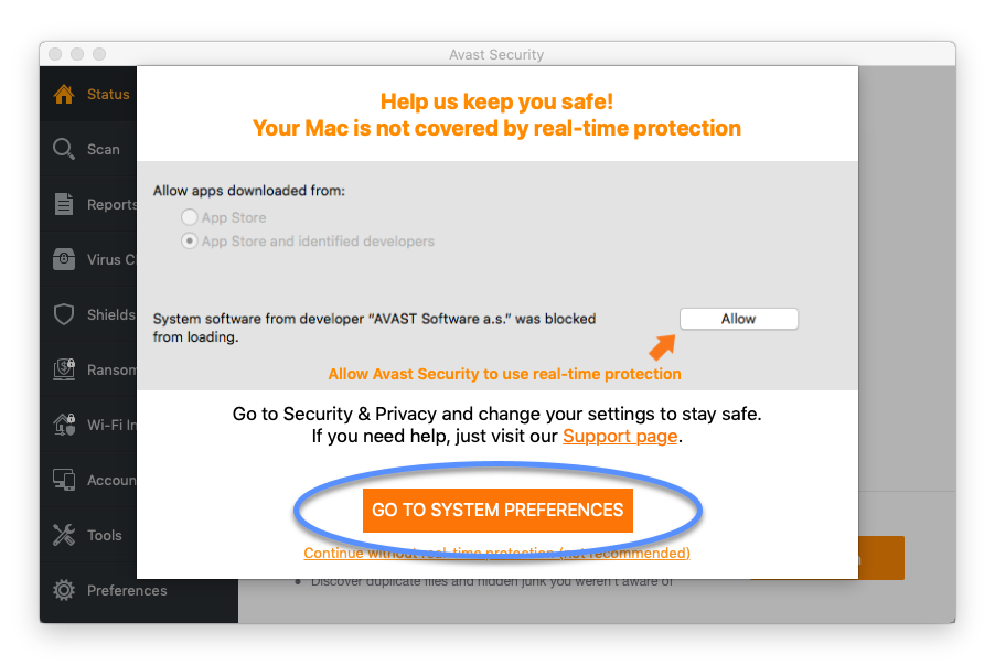 Avast Antivirus For Mac Support